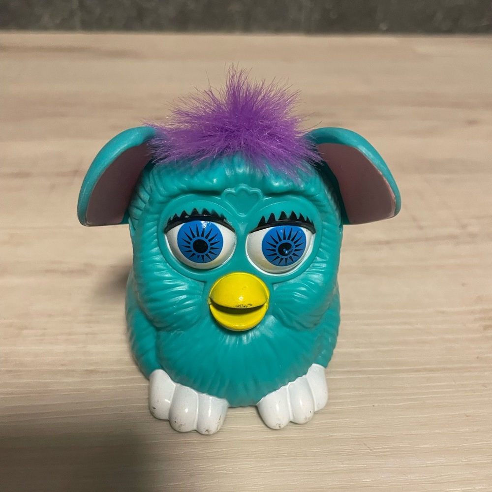 Vintage 1998 Turquoise Furby